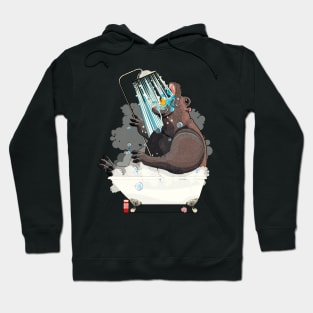 Hippo in the Bath Hoodie